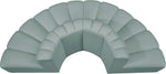 Arc - Faux Leather 4 Piece Modular Sofa