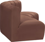 Arc - Faux Leather 3 Piece Modular Corner Sofa