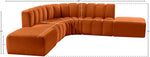 Arc - Velvet 6 Piece Corner Modular Sofa