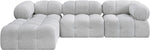 Ames - 4 Piece Fabric Modular Sectional
