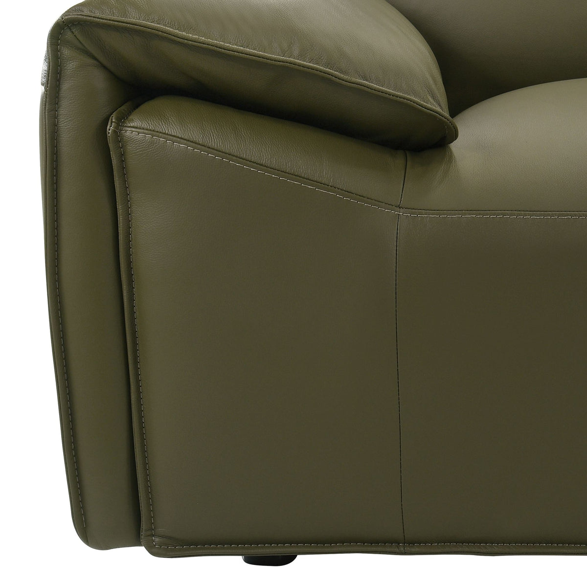 Tanner - Leather Sofa With Padded Arms