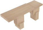 Anzio - Oak Veneer And Solid Wood Console Table