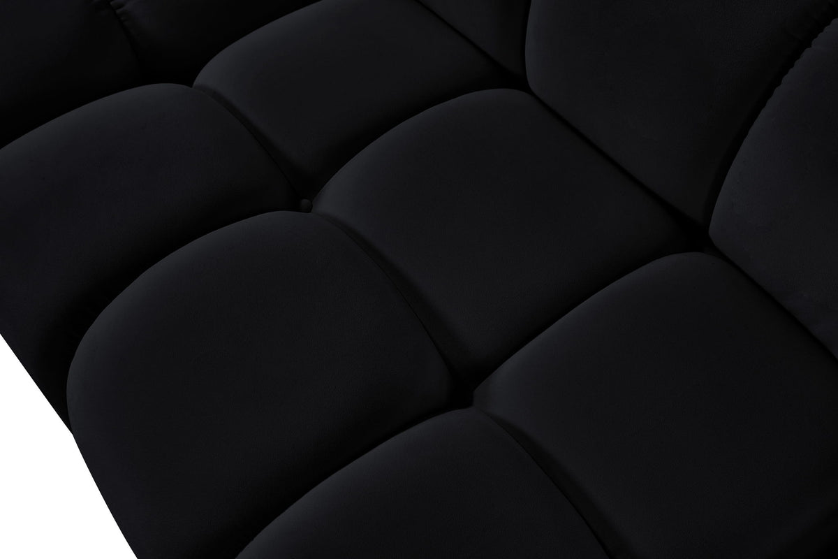 Orin - Velvet 6 Piece Modular Double Chaise Sectional