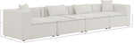 Cube - Linen Modular 4 Seat Sofa