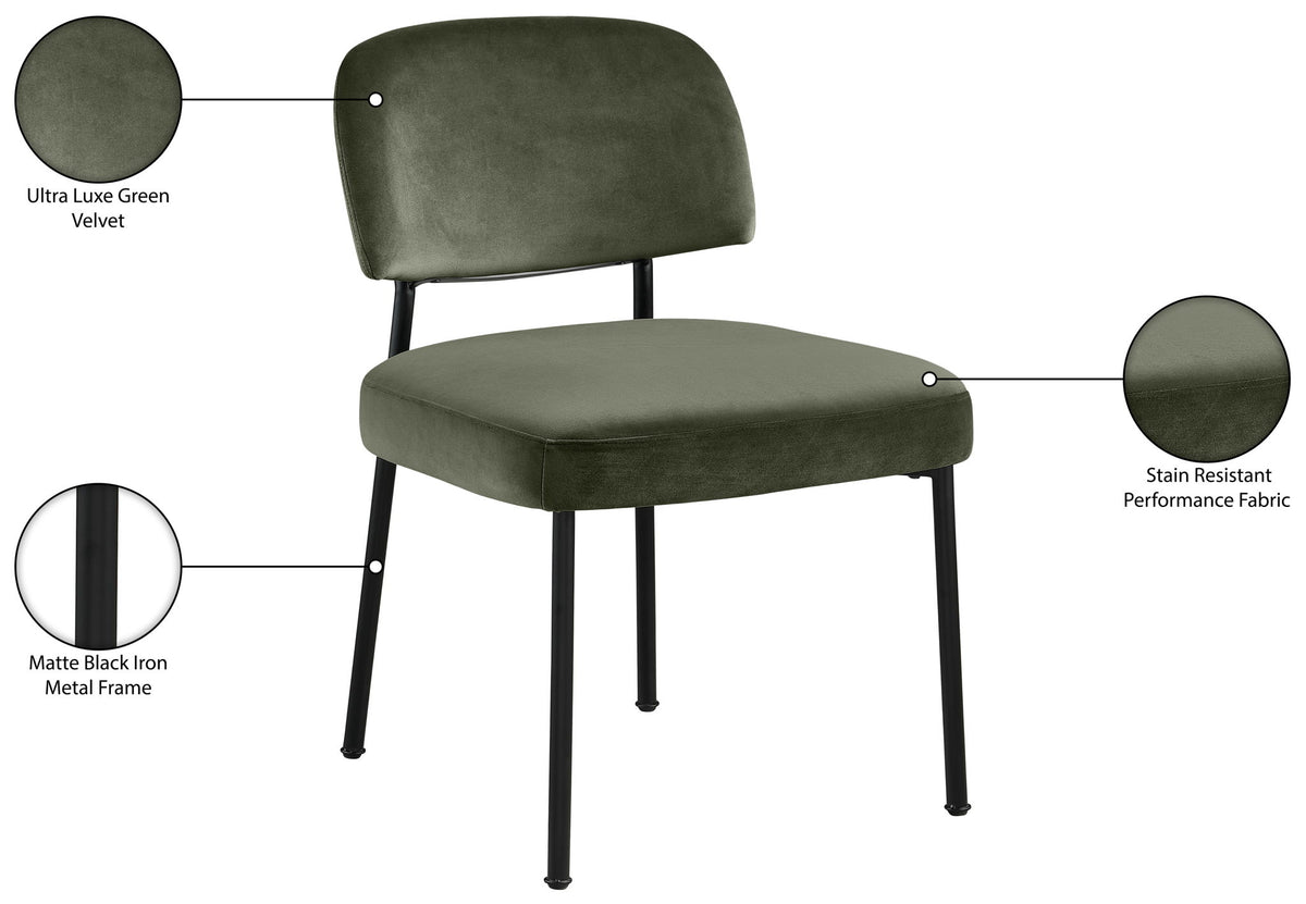Zarelle - Performance Fabric Upholstered Dining Chair (Set of 2)