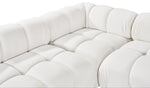 Orin - Fabric Velvet 4 Piece Modular Sectional