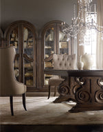 Rhapsody - Tufted Dining Chair - Beige
