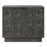 Shelby - 2 Door Ebony Stained Cabinet