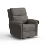 Bernard - Power Recliner With Power Headrest & Lumbar With Nailhed Trim