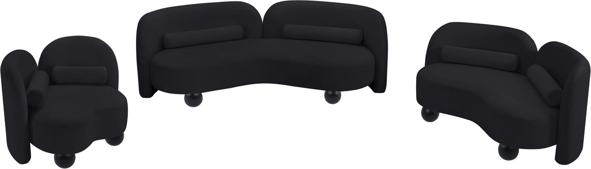 Daphne - Velvet Loveseat