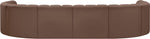 Arc - Faux Leather Modular U-Shaped Sectional