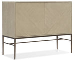 Cascade - Credenza With Metal Legs - Light Brown