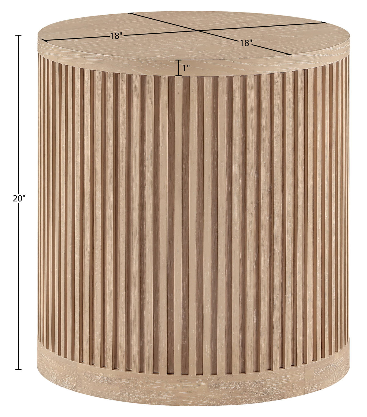 Madera - Oak Veneer And Solid Wood Table