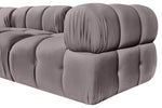 Orin - Velvet Performance Fabric Upholstered 3 Piece Modular Sofa