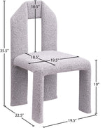 Bennett - Boucle Dining Chair (Set of 2) - Taupe