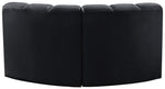 Arc - Velvet 2 Piece Modular Sofa