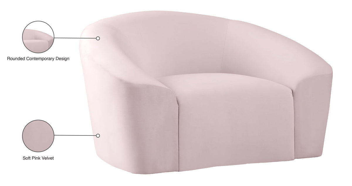 Riley - Velvet Arm Chair