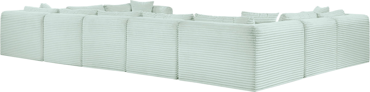 Shaggy - 9 Piece Modular U-Shaped Sectional