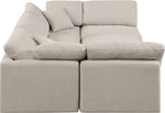 Indulge - Linen 6 Piece Modular Sectional