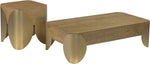 Cazari - Oak Wood And Iron Table