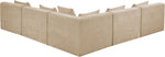 Stellar - 5 Piece Upholstered Modular Sectional