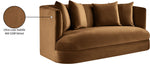 Alder - Velvet Loveseat