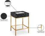Marmo - Engineered Marble Bathroom Vanity With Gold Base