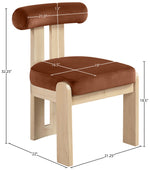 Arienzo - Performance Fabric Upholstered Dining Chair (Set of 2) - Natural Base