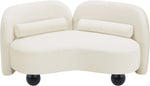 Daphne - Velvet Loveseat