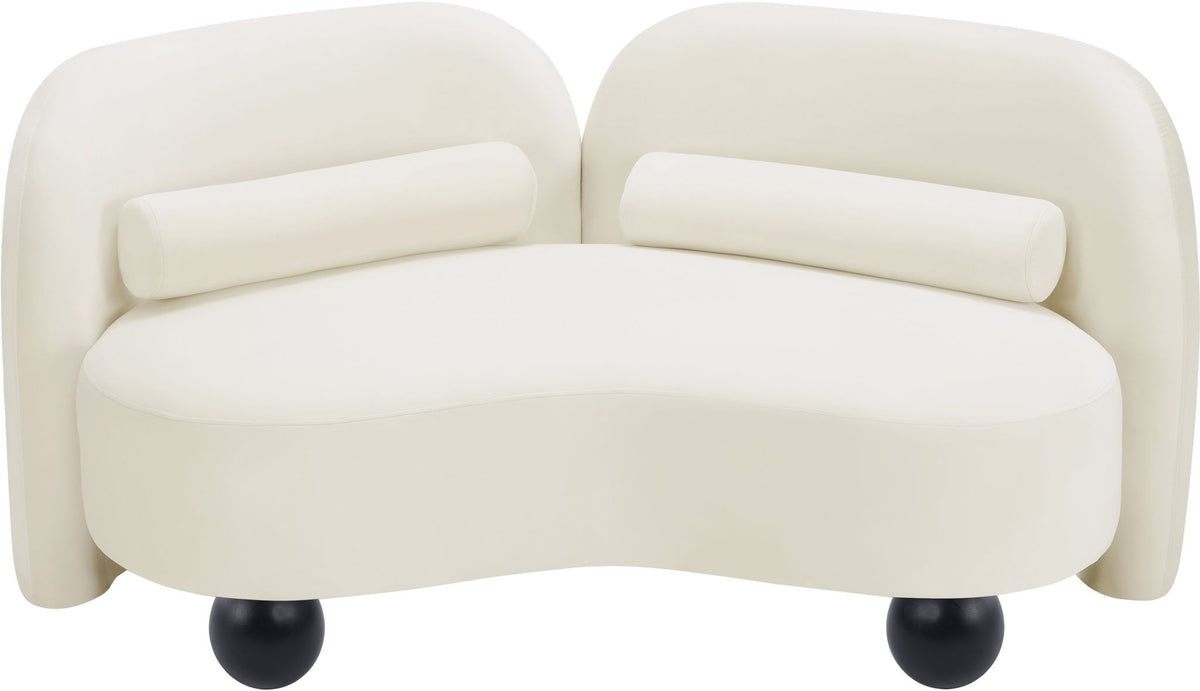 Daphne - Velvet Loveseat
