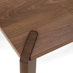 Edelman - Mid-Century Modern Walnut Dining Table by VIG Furniture - View 7