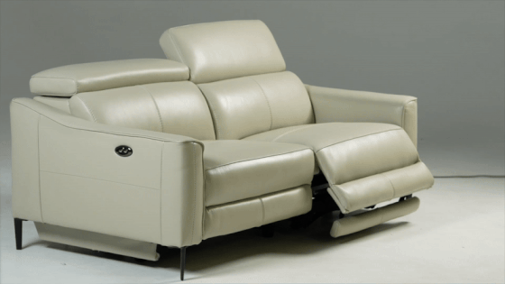 Eden - Modern Grey Leather Sofa by VIG Furniture - View 8