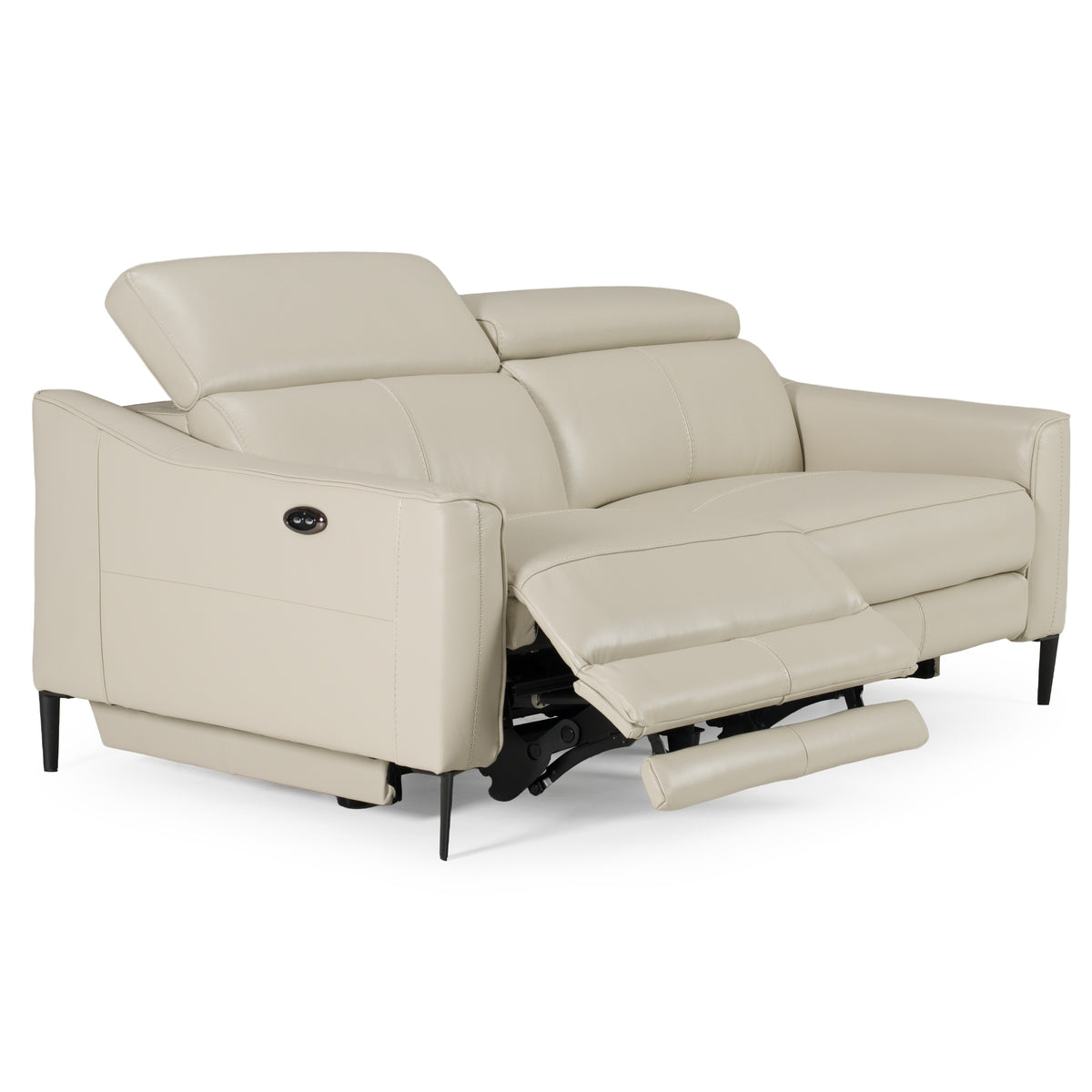 Eden - Modern Grey Leather Sofa by VIG Furniture - View 3