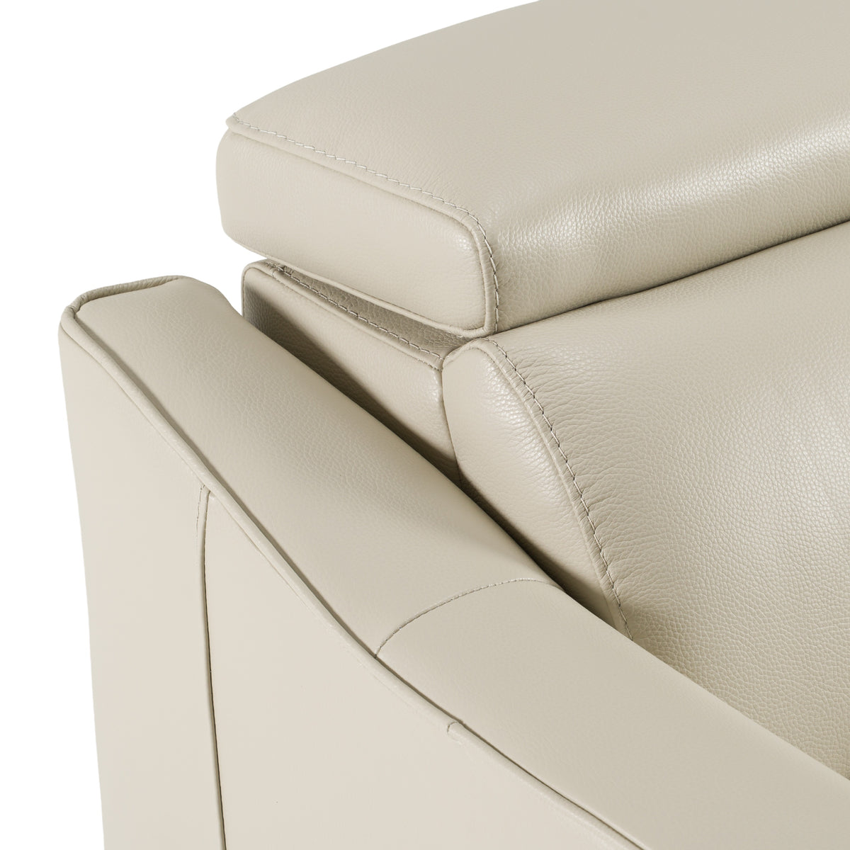 Eden - Modern Grey Leather Sofa by VIG Furniture - View 7