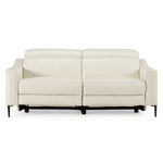 Eden - Modern White Leather Sofa With 2 Recliners by VIG Furniture - View 1