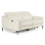 Eden - Modern White Leather Sofa With 2 Recliners by VIG Furniture - View 3