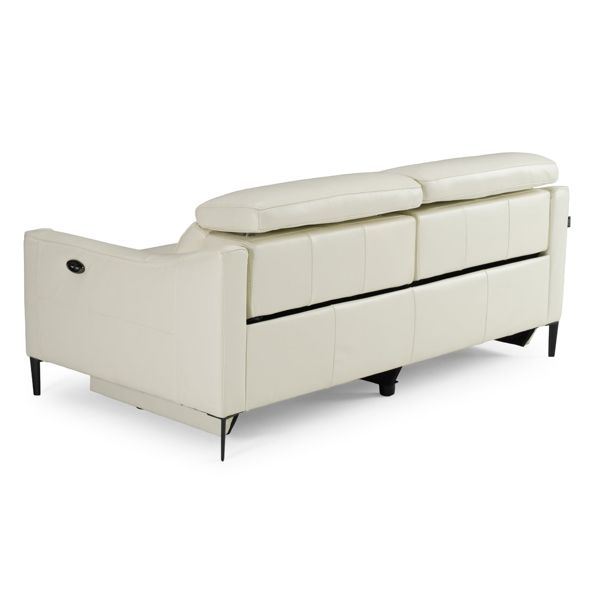 Eden - Modern White Leather Sofa With 2 Recliners by VIG Furniture - View 11