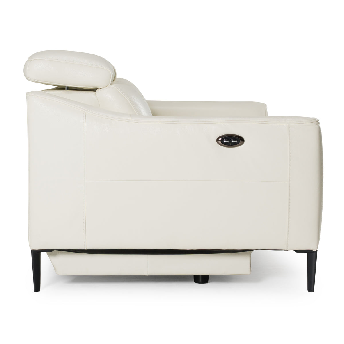 Eden - Modern White Leather Sofa With 2 Recliners by VIG Furniture - View 5