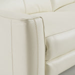 Eden - Modern White Leather Sofa With 2 Recliners by VIG Furniture - View 8