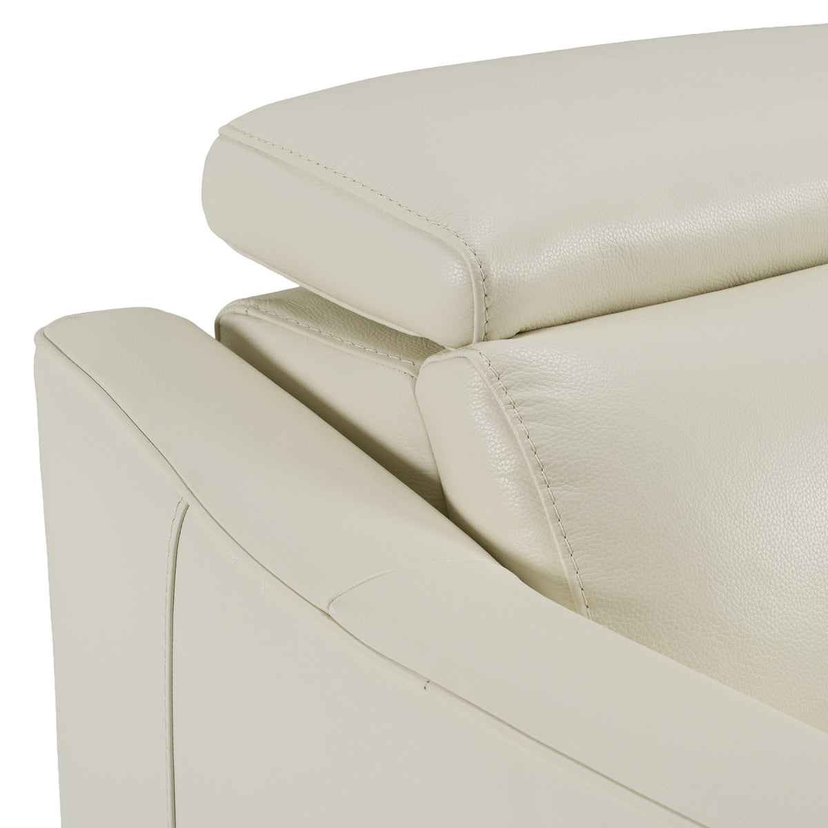 Eden - Modern White Leather Sofa With 2 Recliners by VIG Furniture - View 7