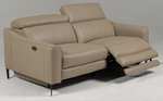 Eden - Modern Taupe Leather Sofa With 2 Recliners by VIG Furniture - View 8