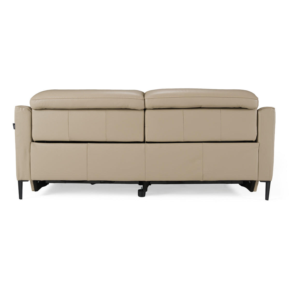 Eden - Modern Taupe Leather Sofa With 2 Recliners by VIG Furniture - View 5