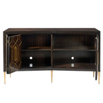 Put A Hex On You - Cabinet - Brown / Gold