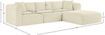 Shaggy - 4 Piece Modular Sectional