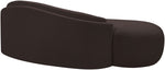 Caspian - Chenille Fabric Upholstered Loveseat