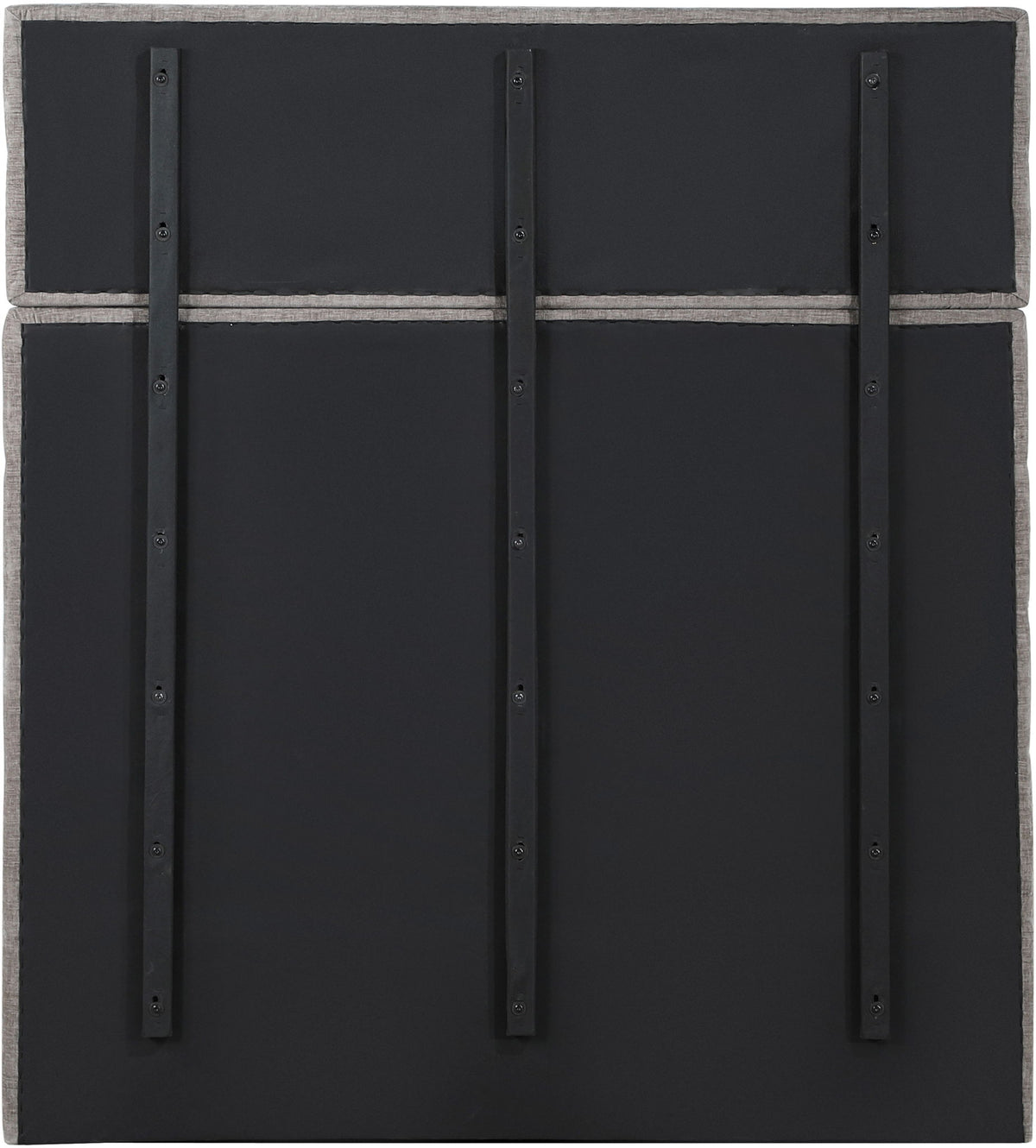 Adam - Chenille Fabric Bed With 70.5" Headboard