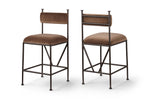 Monarch - Velvet Counter Stool (Set of 2)