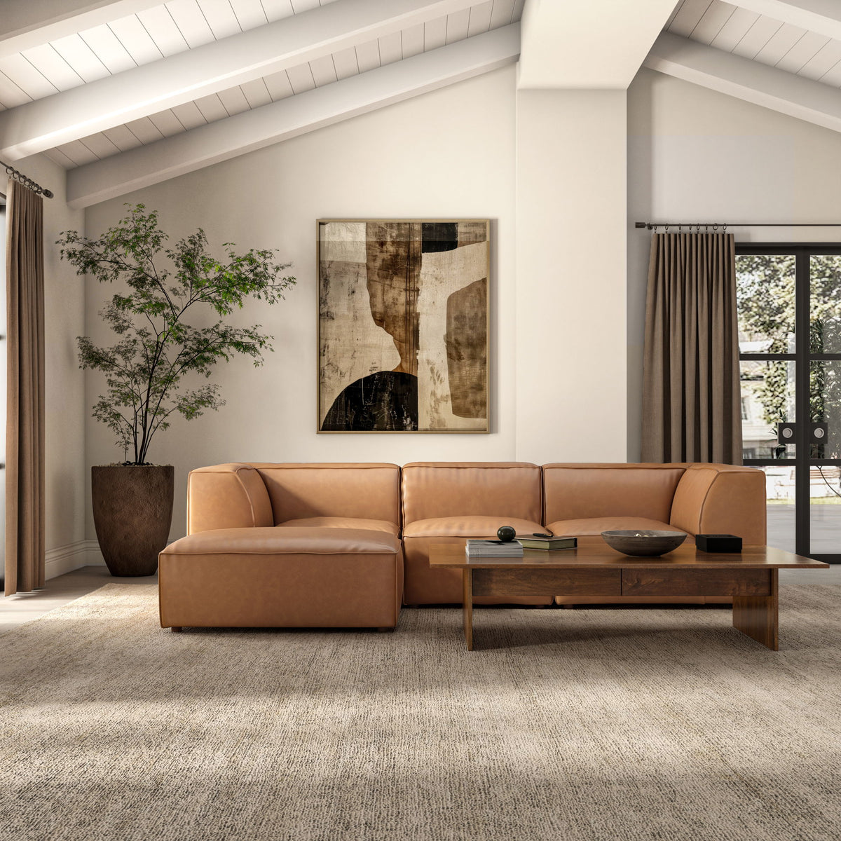 Form - Nook Modular Sectional - Sonoran Tan