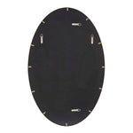 Elstree - Oval Mirror - Antique Brass