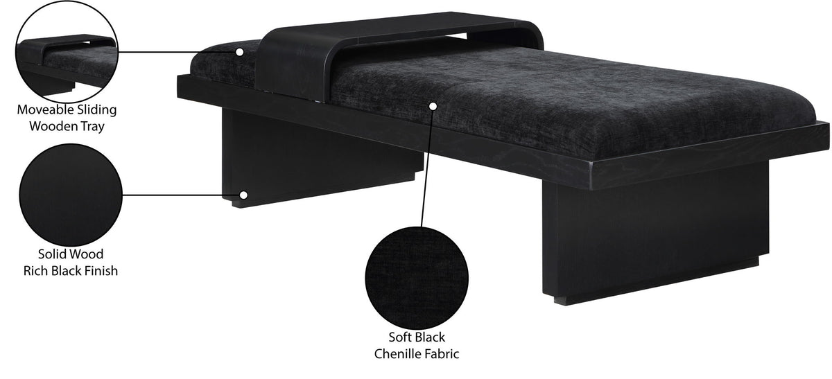 Arlington - Bench - Black Base